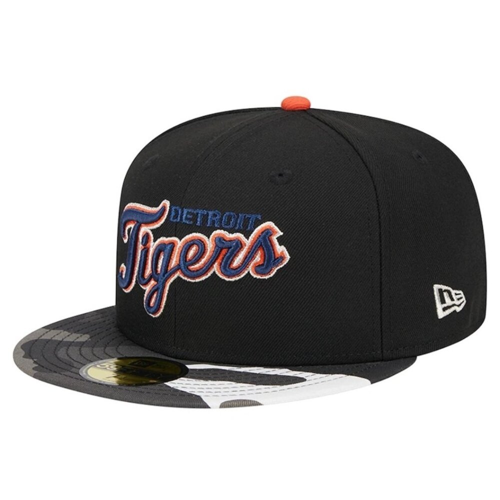 New Era 59FIFTY Detroit Tigers Metallic Camo 7 5/8 Fitted Hat